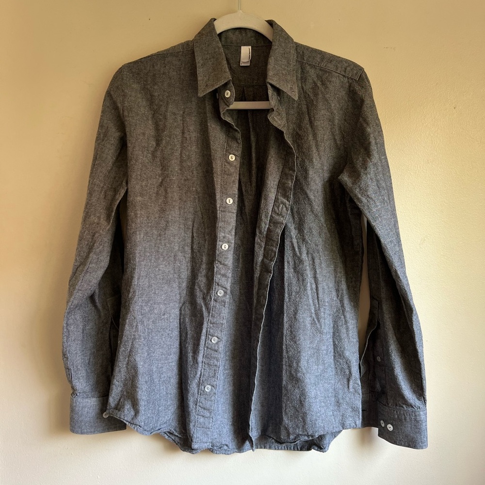 American Apparel button down shirt. Size Small